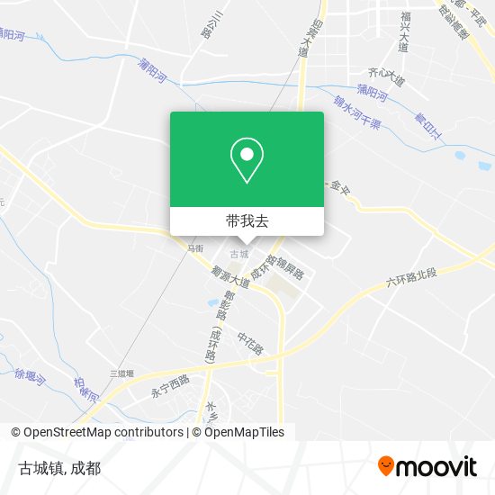 古城镇地图