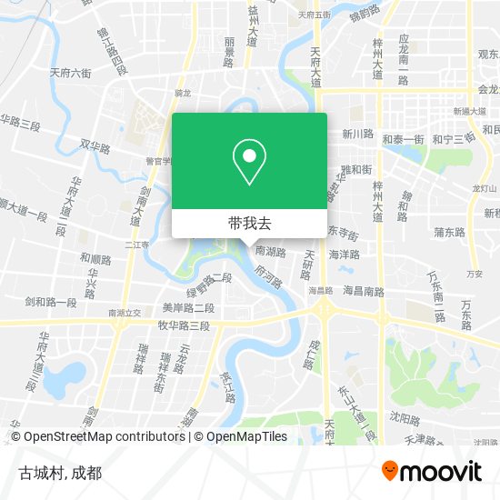 古城村地图