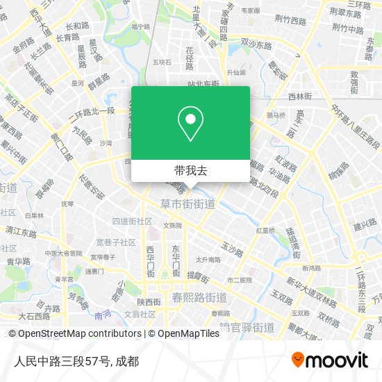 人民中路三段57号地图
