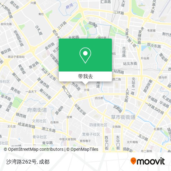 沙湾路262号地图