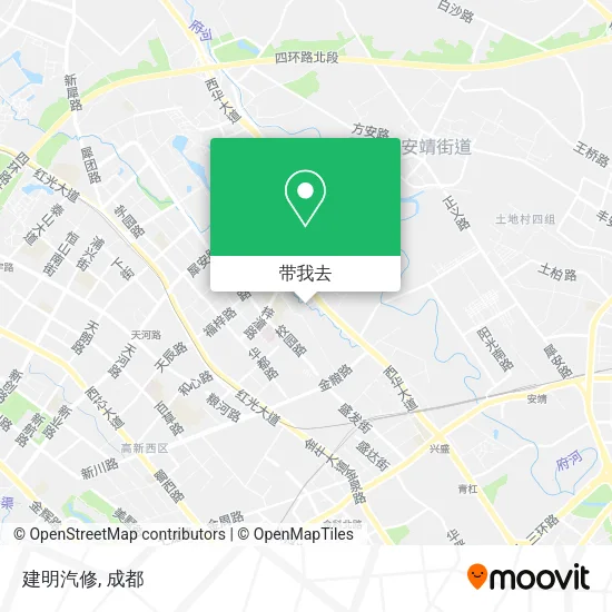 建明汽修地图
