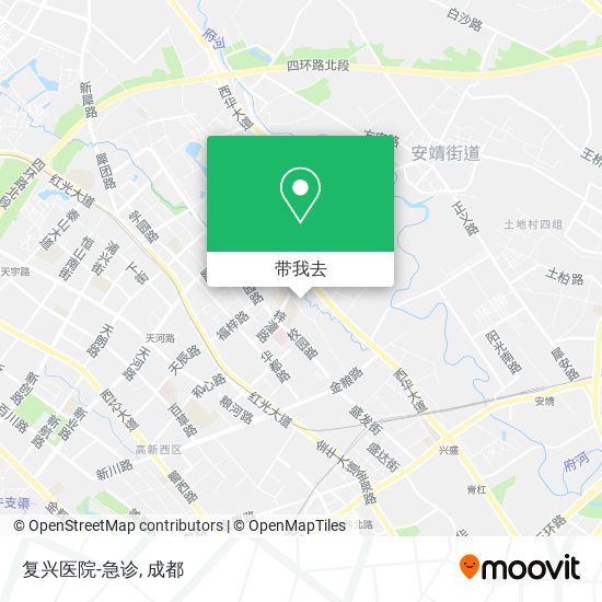 复兴医院-急诊地图