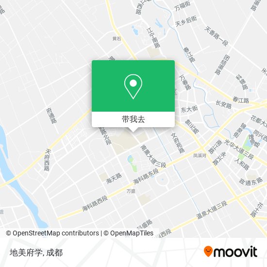 地美府学地图
