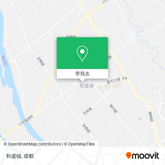 和盛镇地图