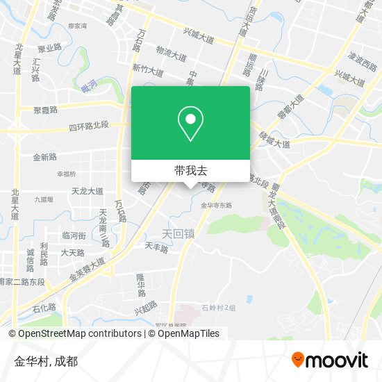 金华村地图