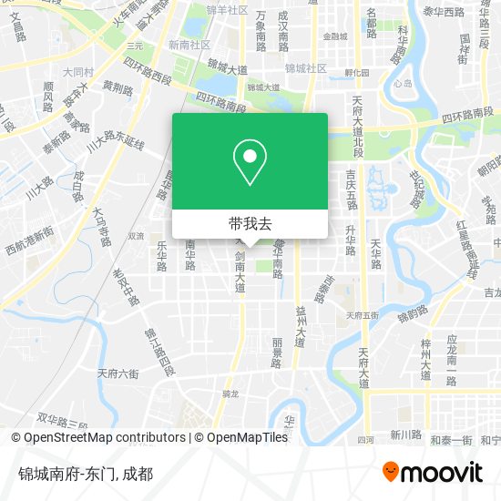 锦城南府-东门地图