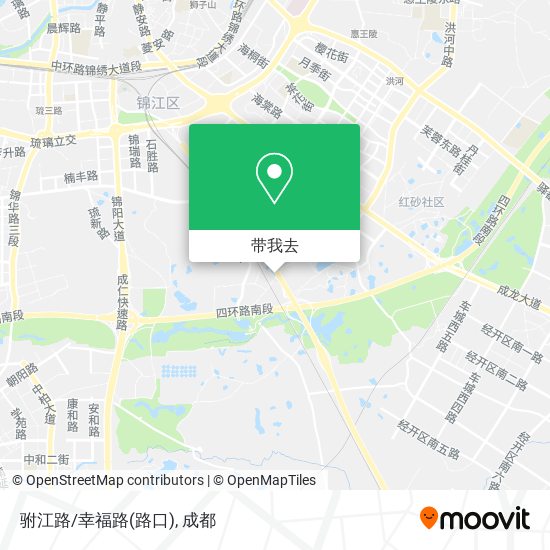 驸江路/幸福路(路口)地图