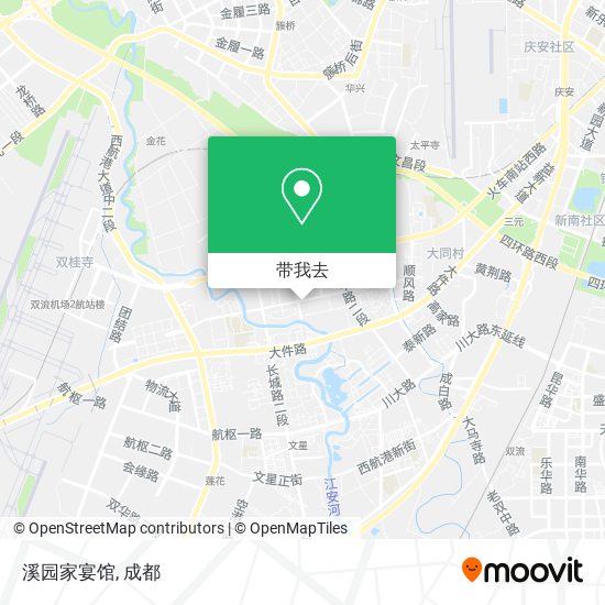 溪园家宴馆地图