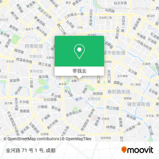 金河路 71 号 1  号地图