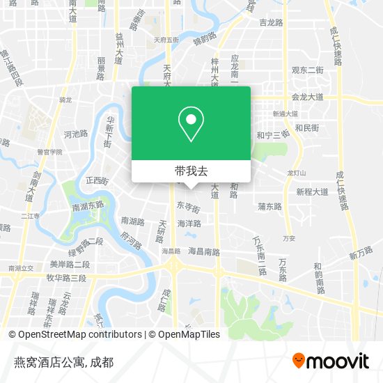 燕窝酒店公寓地图