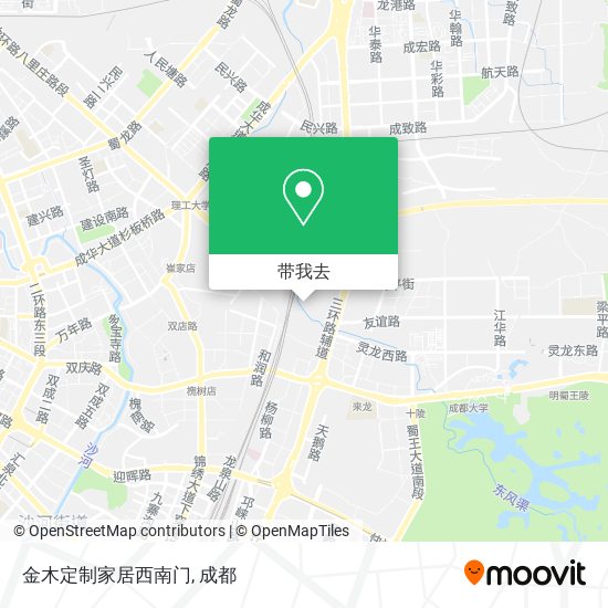 金木定制家居西南门地图