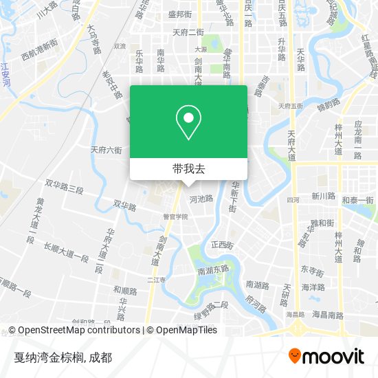 戛纳湾金棕榈地图