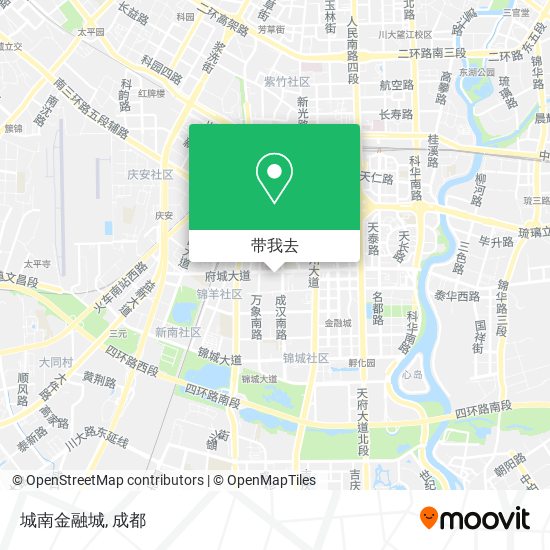 城南金融城地图