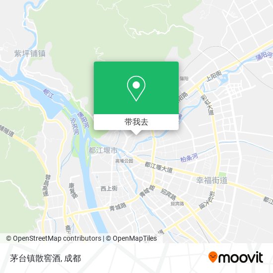 茅台镇散窖酒地图