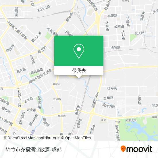 锦竹市齐福酒业散酒地图