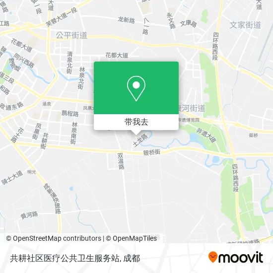 共耕社区医疗公共卫生服务站地图