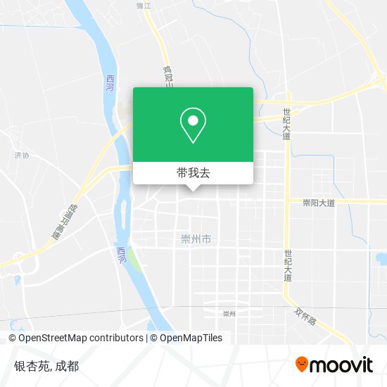 银杏苑地图