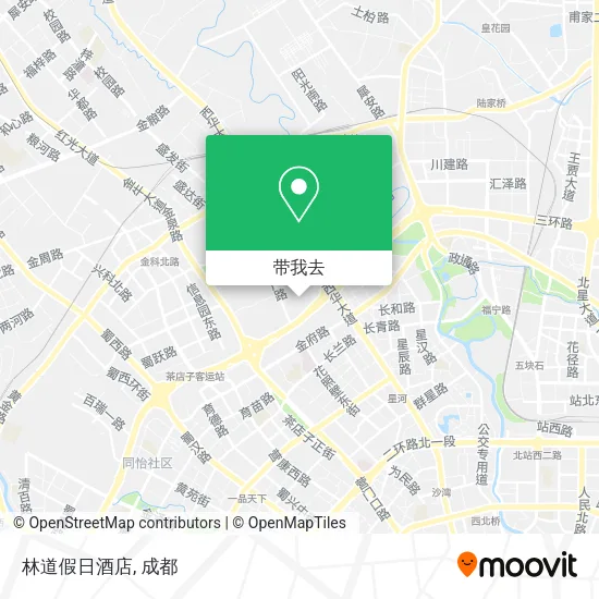 林道假日酒店地图