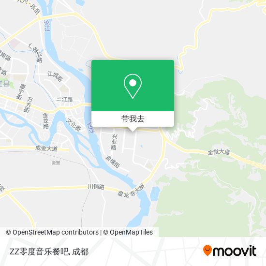 ZZ零度音乐餐吧地图