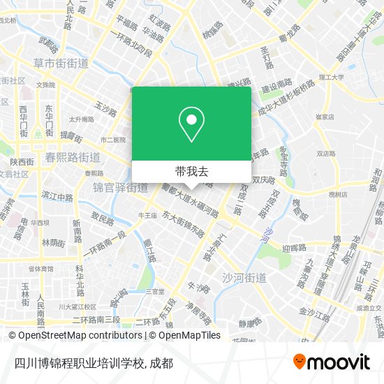 四川博锦程职业培训学校地图