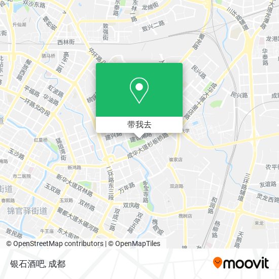 银石酒吧地图