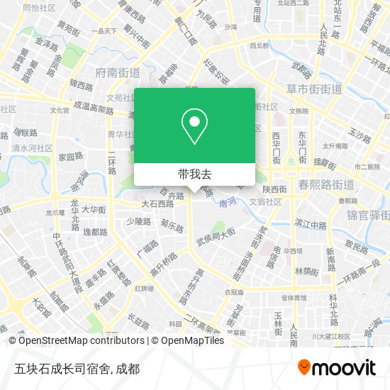 五块石成长司宿舍地图