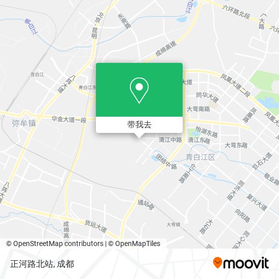 正河路北站地图