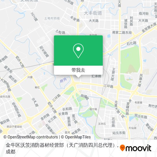 金牛区沃茨消防器材经营部（天广消防四川总代理）地图