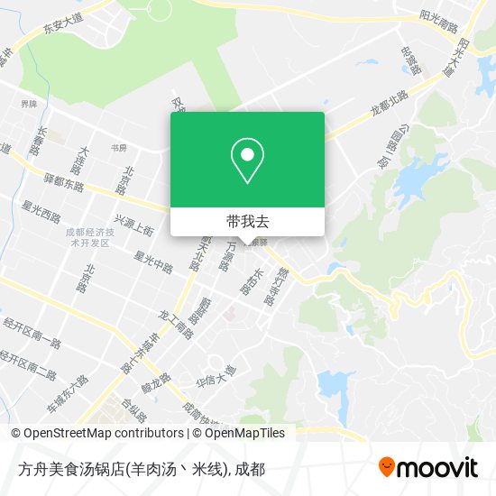 方舟美食汤锅店(羊肉汤丶米线)地图