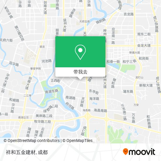 祥和五金建材地图