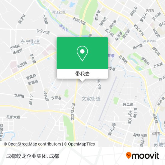 成都蛟龙企业集团地图