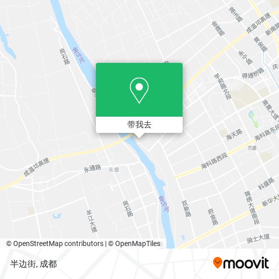 半边街地图