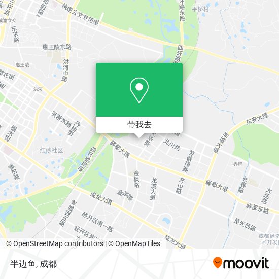 半边鱼地图