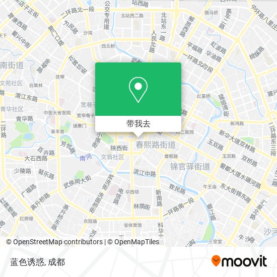 蓝色诱惑地图