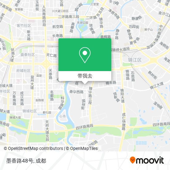 墨香路48号地图