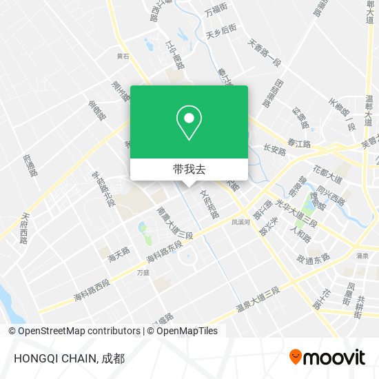 HONGQI CHAIN地图