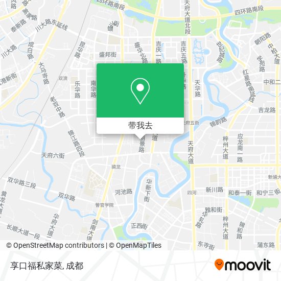 享口福私家菜地图