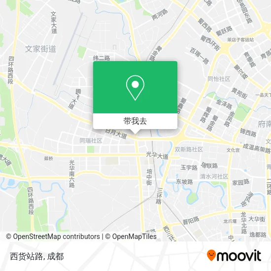 西货站路地图