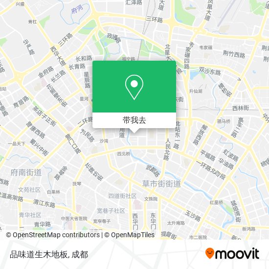 品味道生木地板地图