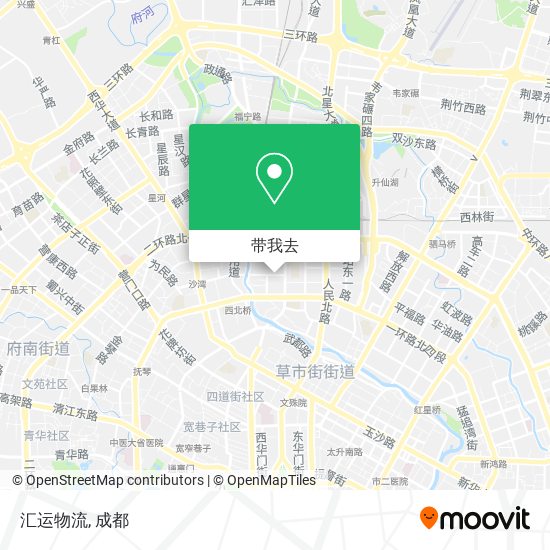 汇运物流地图
