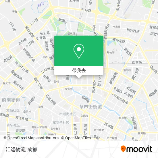 汇运物流地图