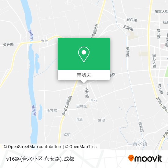 s16路(合水小区-永安路)地图