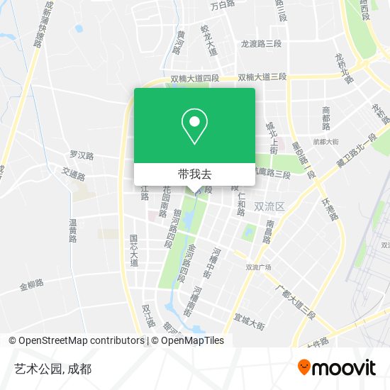 艺术公园地图