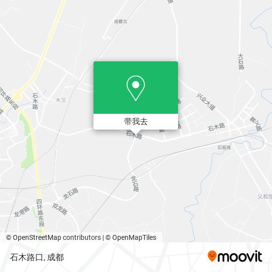 石木路口地图