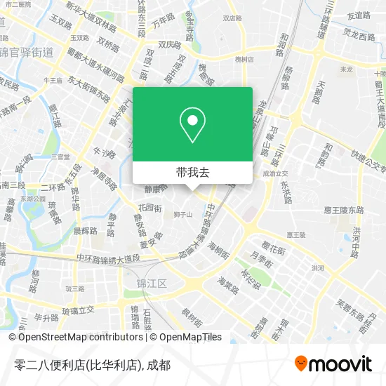 零二八便利店(比华利店)地图