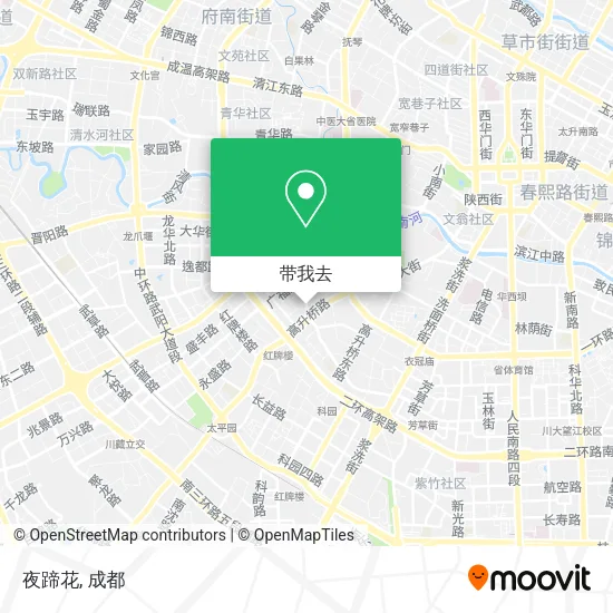 夜蹄花地图