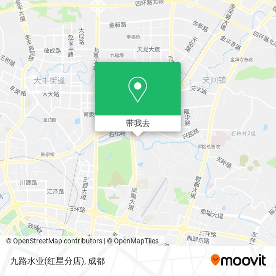九路水业(红星分店)地图