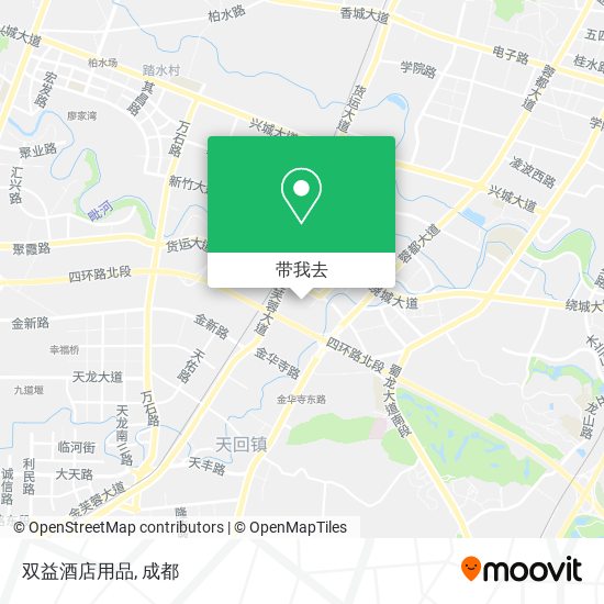 双益酒店用品地图