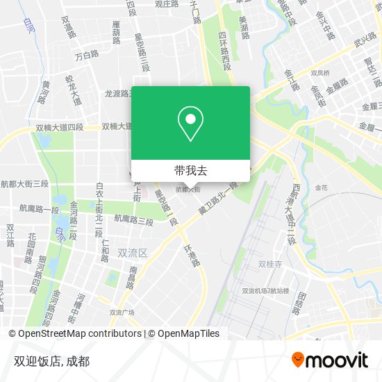 双迎饭店地图