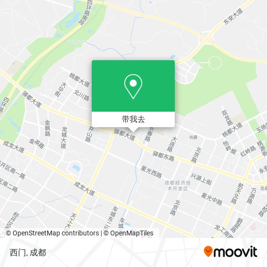 西门地图